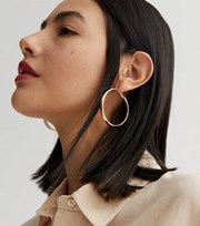 New Look Gold Large Hoop Earrings